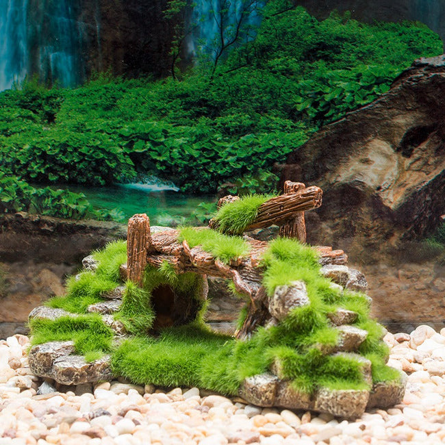 Resin Stone Landscape Aquarium Decoration Main Image