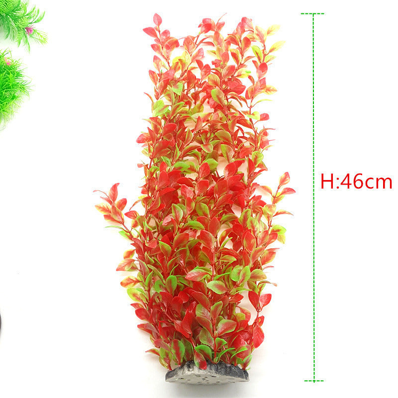 Aquarium Fish Tank Ornament Simulation Plant