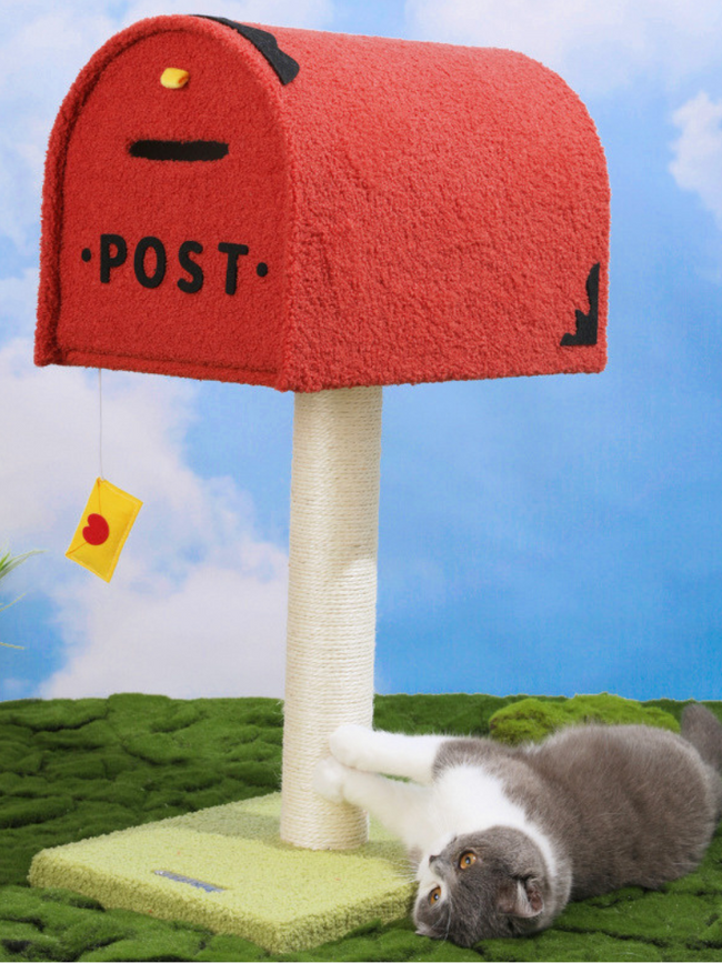 cat postman cat tower Main Image