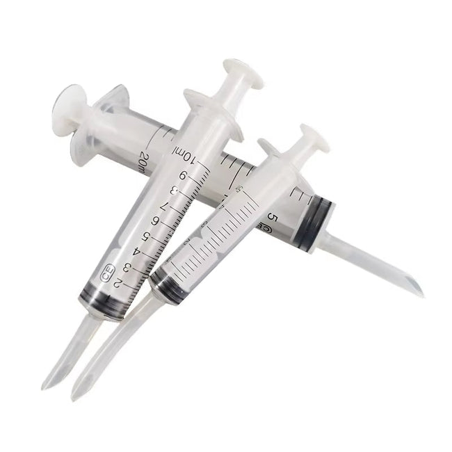 10 Pcs Bird Feeding Breast Feeding Medicine Feeder 5Ml 10Ml 20Ml Plastic Syringe Needleless Syringe Pigeon Feeding Main Image