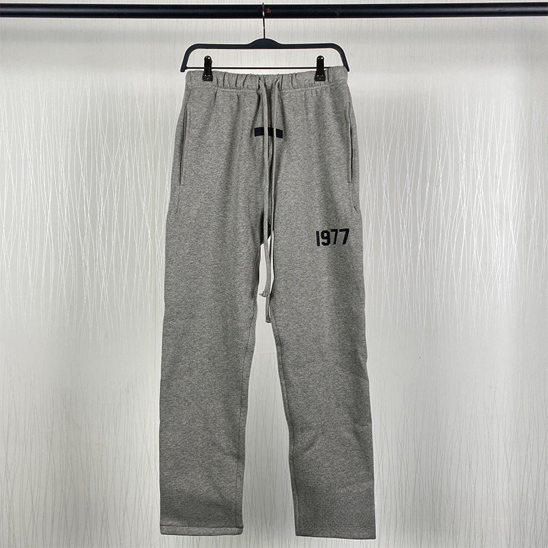Fog Essentials Sweatpants Unisex '1977' Logo Loose Sweatpants
