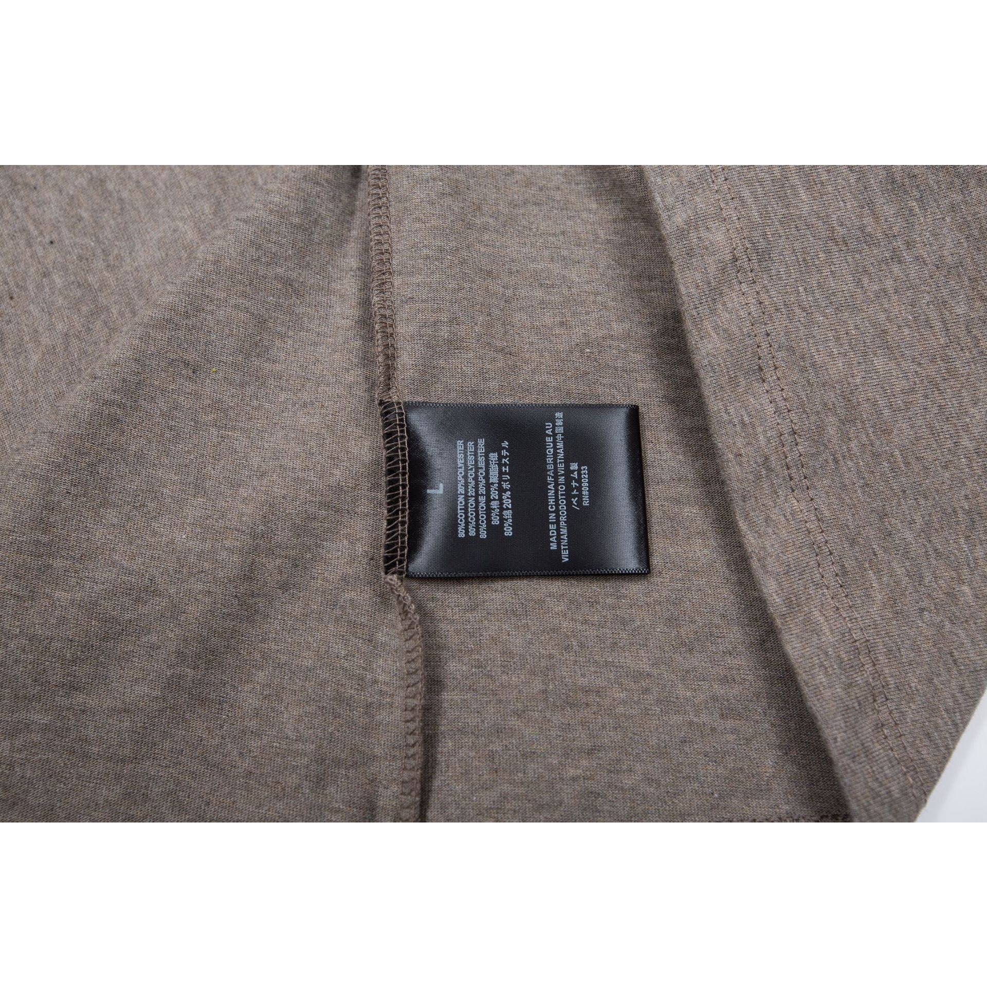 Fog Essentials T Shirts Autumn/Winter FOG Letter Print Crew Neck Short Sleeves