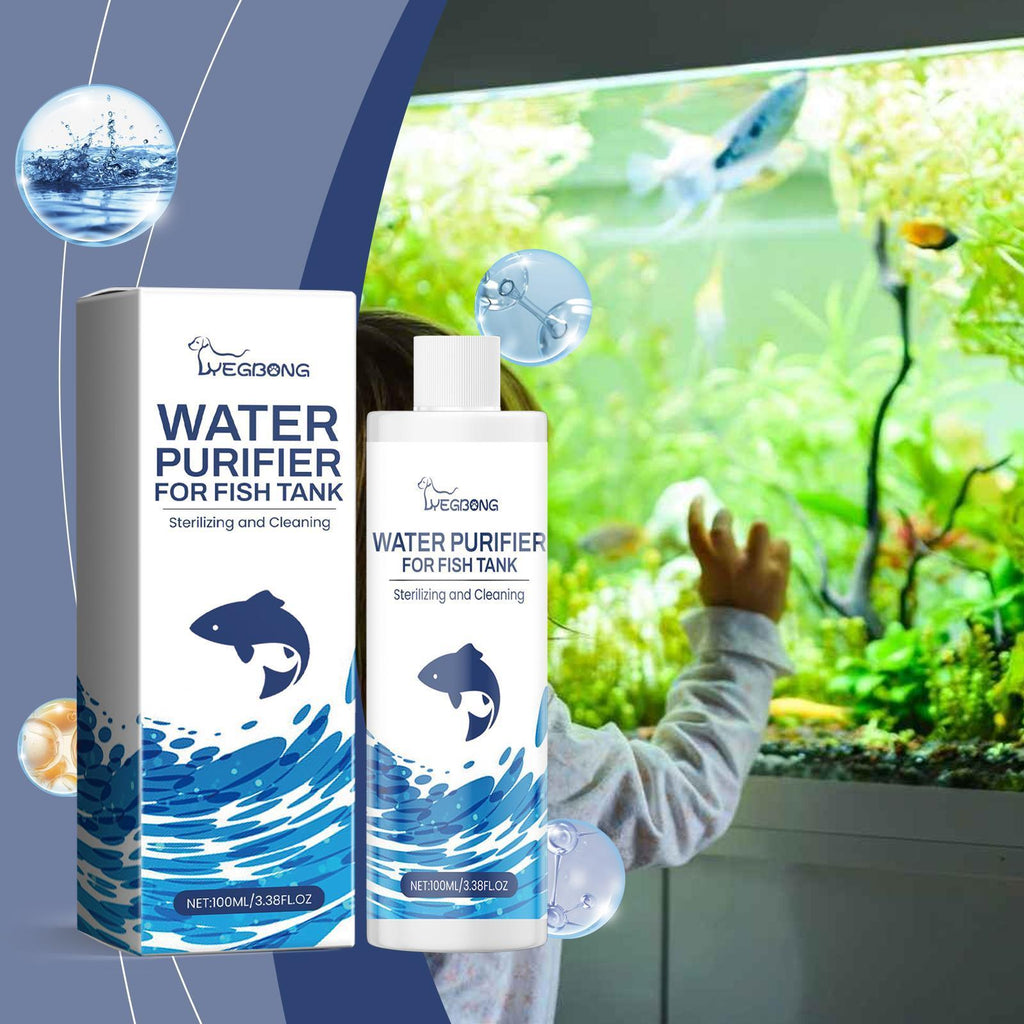 Aquarium Water Clarifies Household Fish Tank Decontamination Cleaner
