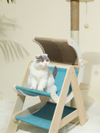 wood cat tower