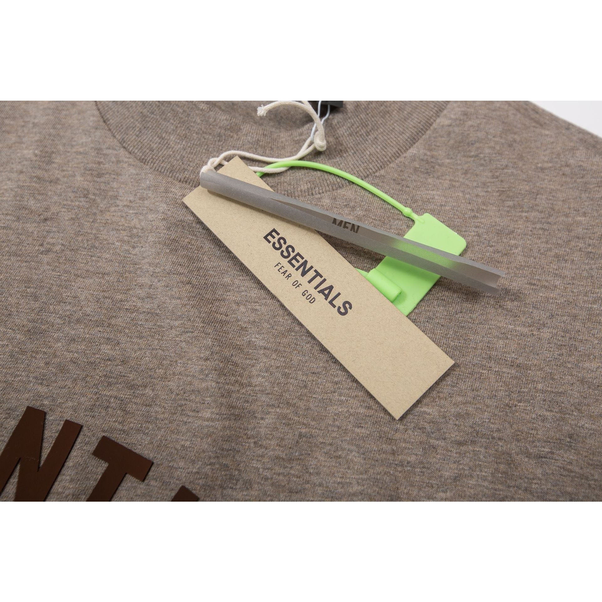 Fog Essentials T Shirts Spring Summer FOG Letter Crew Neck Pullover Short Sleeves