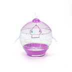 Mini Spherical Shapebirdcage Standing Ornamental Birdcage Easy to Clean Breeding Bird Flight Cage Home Crate Parrot Nest