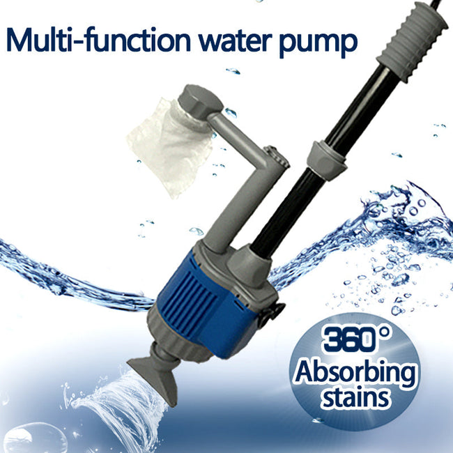 Fish Tank Gravel Cleaner - Aquarium Sand Electric Vacuum Hover Image