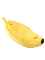 banana cat bed