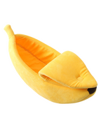 banana cat bed