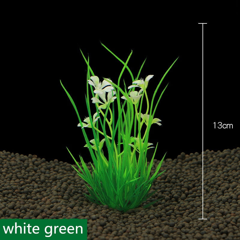Simulated Water Plant Aquarium Landscaping