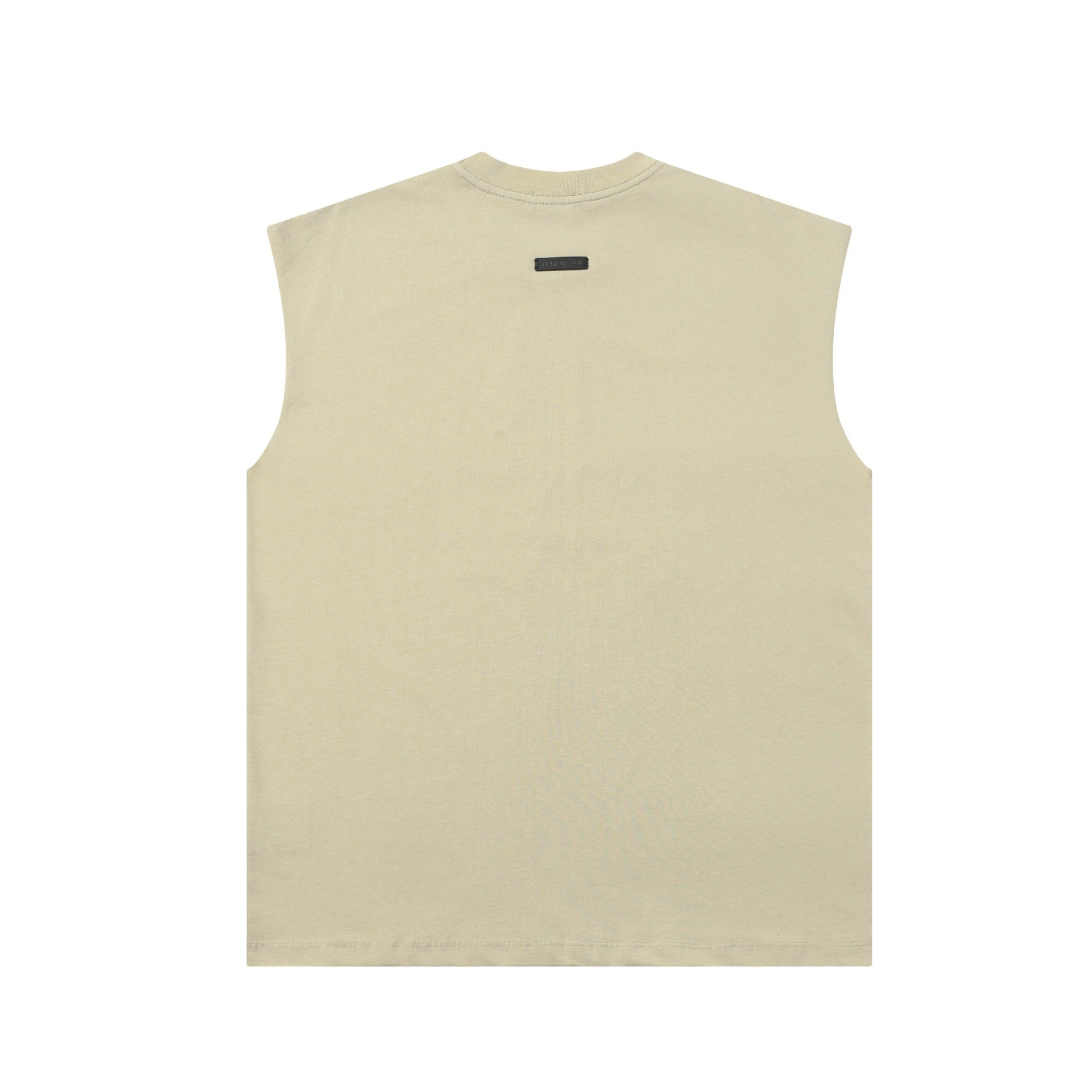 Fog Essentials tank spring summer FG letter crew neck casual vest