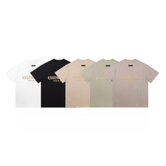 Fog Essentials T Shirts Spring Summer FOG Letter Crew Neck Short Sleeves