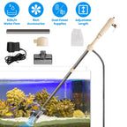 Multifunctional Electric Aquarium Vacuum Cleaner Length Adjustable