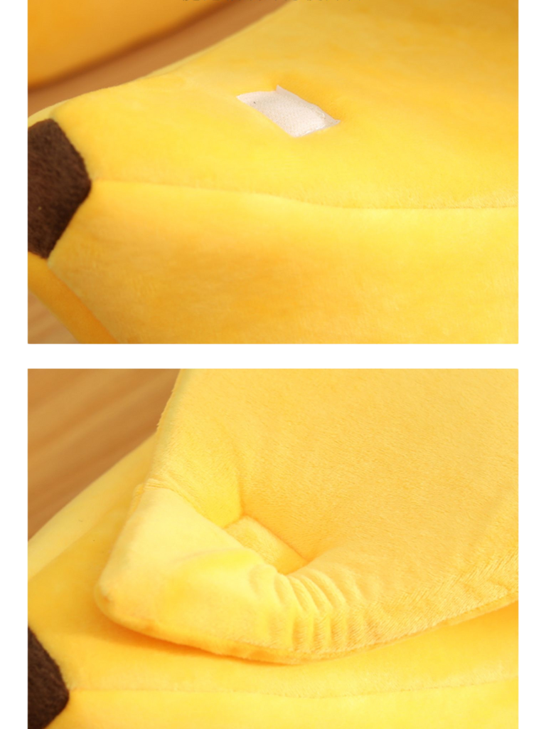 banana cat bed