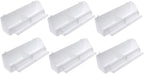 Bird Feeder for Cage : 6Pcs Hanging Bird Feeder Cups with Perch Plastic Parakeet Food Bowl for Parrots Cockatiel, 8.27X2.56X1.97 Inch