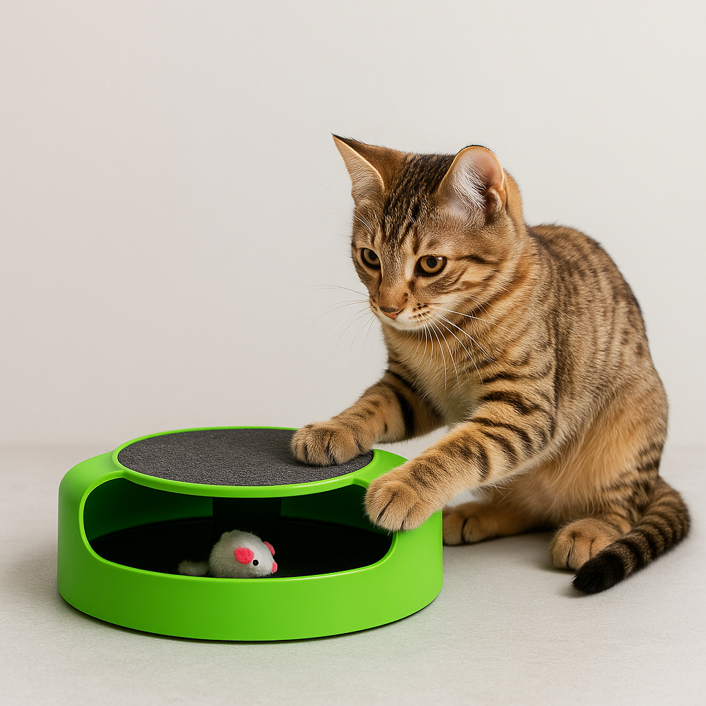 Cat Scratch Board Toy – Fun Mouse for Kittens