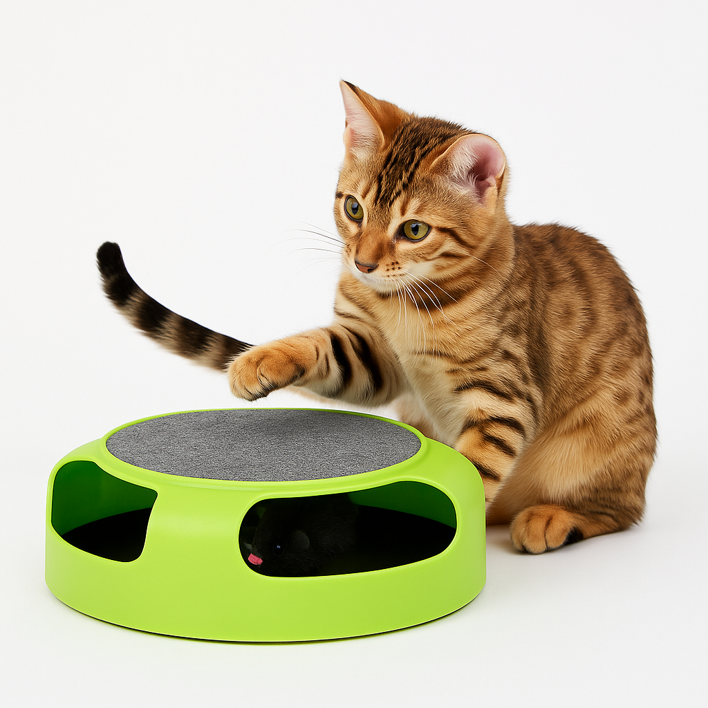 Cat Scratch Board Toy – Fun Mouse for Kittens