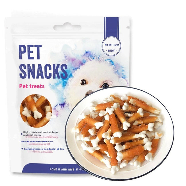 Chicken-Wrapped Milk Bones Pet Snack 400g Tasty Treats for Dogs Main Image