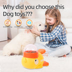 Dog Treat Dispenser - Duck Puzzle Toy for Dogs and Cats