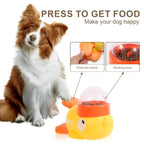Dog Treat Dispenser - Duck Puzzle Toy for Dogs and Cats