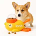 Dog Treat Dispenser - Duck Puzzle Toy for Dogs and Cats