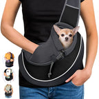 Dog Sling Carrier Bag — Hands-Free Crossbody Pet Carrier for Dogs & Cats