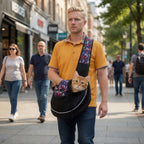 Dog Sling Carrier Bag — Hands-Free Crossbody Pet Carrier for Dogs & Cats