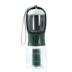 Dog Water Bottle 3 in 1 — Filter, Food and Walk Bags