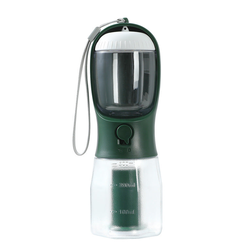 Dog Water Bottle 3 in 1 — Filter, Food and Walk Bags