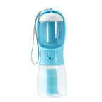 Dog Water Bottle 3 in 1 — Filter, Food and Walk Bags