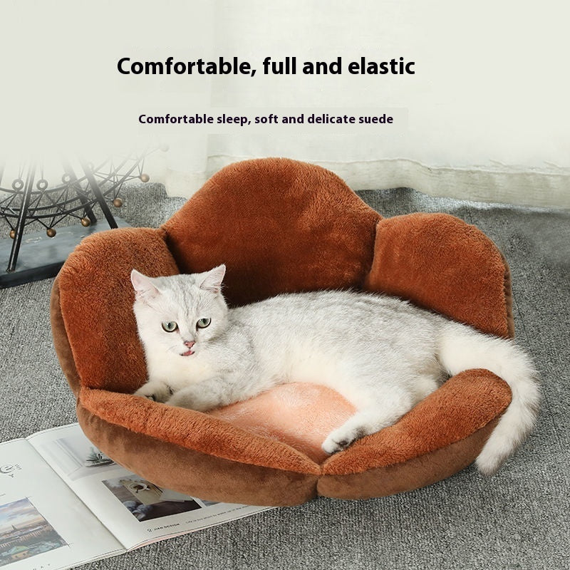 Cozy Pet Bed for Dogs and Cats Warm Pet Bed for All Seasons