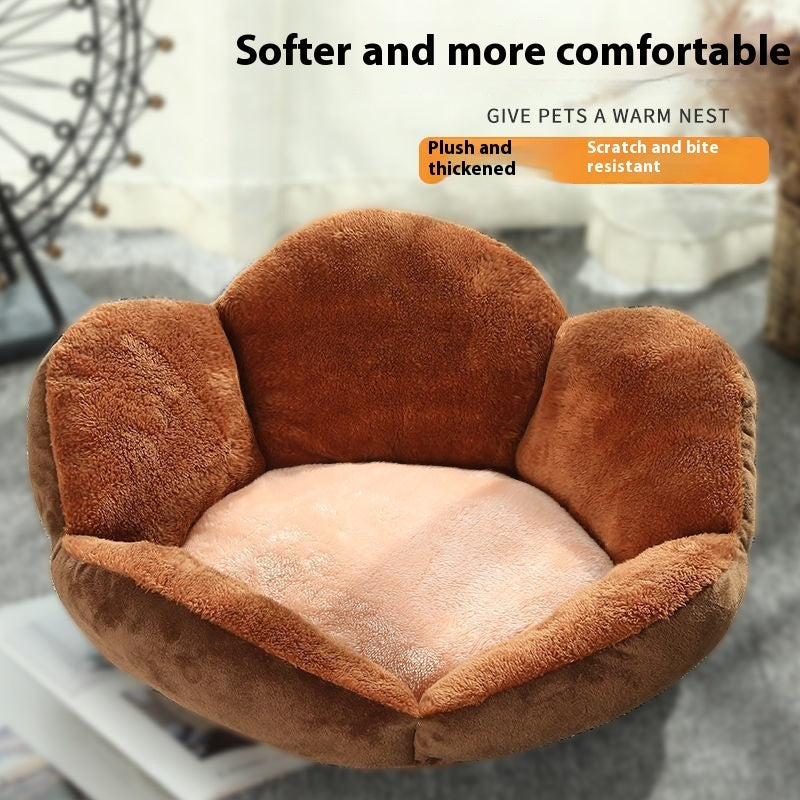 Cozy Pet Bed for Dogs and Cats Warm Pet Bed for All Seasons