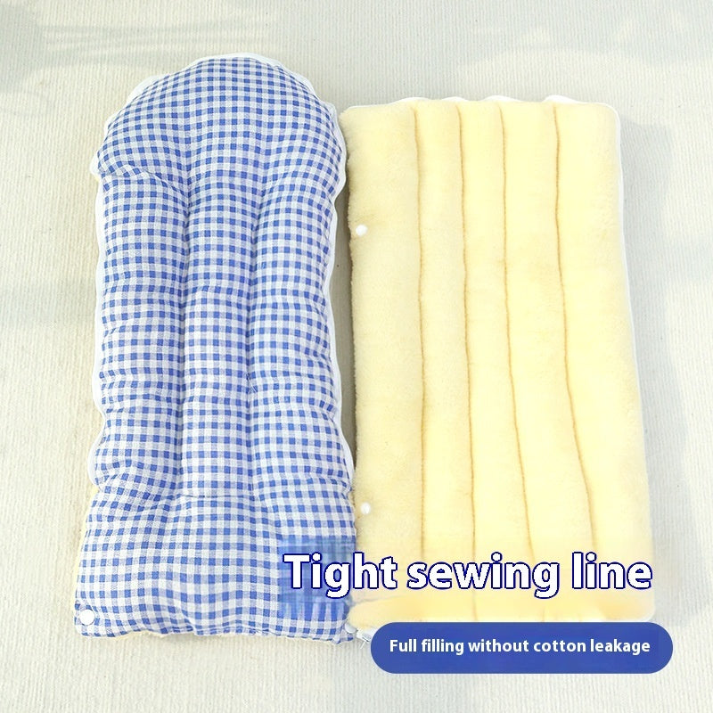 Enclosed Pet Bed Washable House for Cats and Medium Dogs