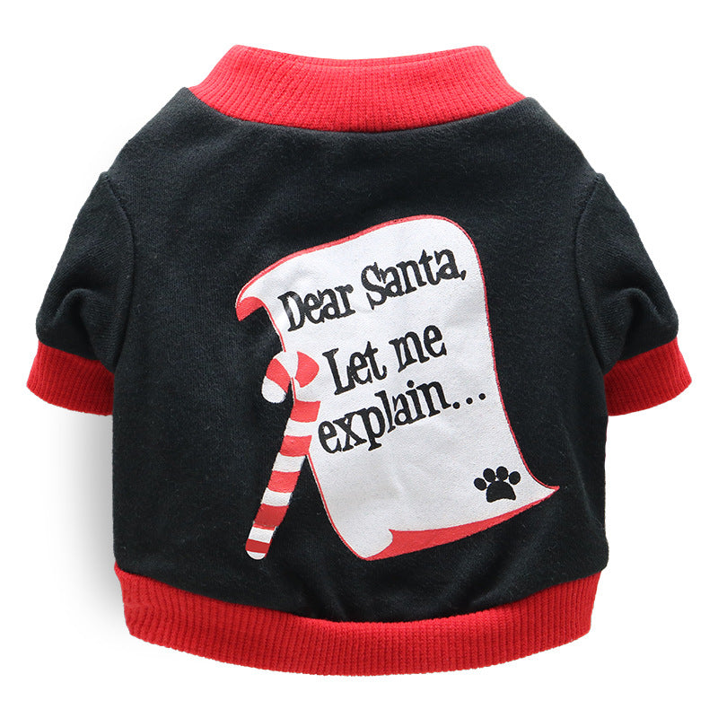 Festive Pet Christmas Outfit Holiday Clothing for Pets