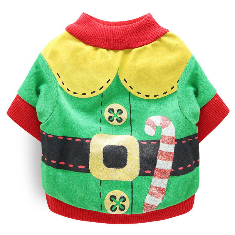 Festive Pet Christmas Outfit Holiday Clothing for Pets