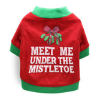 Festive Pet Christmas Outfit Holiday Clothing for Pets