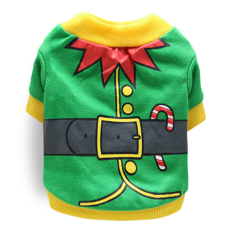 Festive Pet Christmas Outfit Holiday Clothing for Pets