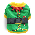 Festive Pet Christmas Outfit Holiday Clothing for Pets