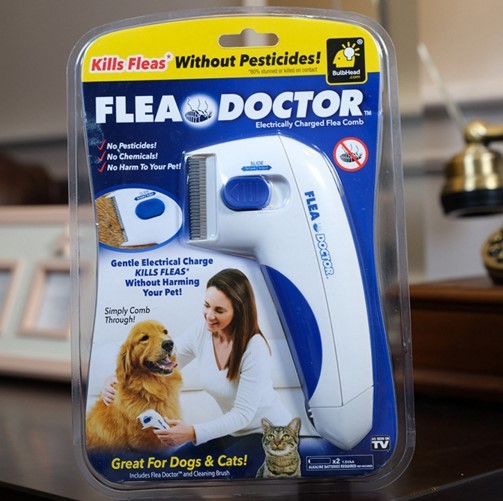 Electric Flea Comb for Dogs & Cats – Flea Doctor Tool