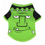 New Halloween Pet Clothes For Small Dogs Funny Dog Vest Cat Clothing Pet Hoodies Party Grimace Pumpkin Costume Puppy Up Outfit