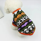 New Halloween Pet Clothes For Small Dogs Funny Dog Vest Cat Clothing Pet Hoodies Party Grimace Pumpkin Costume Puppy Up Outfit