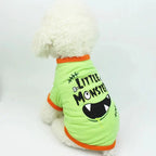New Halloween Pet Clothes For Small Dogs Funny Dog Vest Cat Clothing Pet Hoodies Party Grimace Pumpkin Costume Puppy Up Outfit
