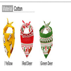 Dog Scarf Pet Dog Bandana Bib Pet Bandana Pet Accessories Triangular Bandage Adjustable Tie On for Cat Puppies Medium Large Dogs