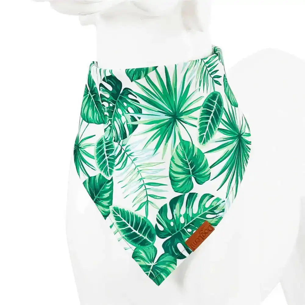 Dog Scarf Pet Dog Bandana Bib Pet Bandana Pet Accessories Triangular Bandage Adjustable Tie On for Cat Puppies Medium Large Dogs