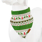 Dog Scarf Pet Dog Bandana Bib Pet Bandana Pet Accessories Triangular Bandage Adjustable Tie On for Cat Puppies Medium Large Dogs