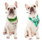 Dog Scarf Pet Dog Bandana Bib Pet Bandana Pet Accessories Triangular Bandage Adjustable Tie On for Cat Puppies Medium Large Dogs