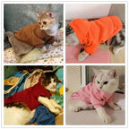 Warm Pet Clothes For Cats – Autumn Winter Hoodie Jacke & Coat