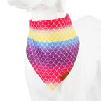 Dog Scarf Pet Dog Bandana Bib Pet Bandana Pet Accessories Triangular Bandage Adjustable Tie On for Cat Puppies Medium Large Dogs