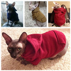 Warm Pet Clothes For Cats – Autumn Winter Hoodie Jacke & Coat