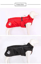 Pet Dog Clothes For Large Big Dogs Winter Warm Big Dog Jackets Padded Fleece Pet Coat Waterproof Design Dog Clothing Ropa Perro